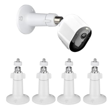 OOTOBE Wall Mount for All Arlo Camera Arlo Pro Arlo Pro 2 Arlo Pro 3Arlo Ultra Arlo Essential eufyCam E2C UltraUltra 2 Others Ring Stick Up Cam Battery with 14 Threaded Hole 4pack