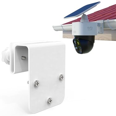 OkeMeeo Gutter Mount Bracket for eufy SoloCam S340SoloCam E30SoloCam E42S3404G LTE Cam S330 1 Pack