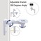 OYOCAM 2 Pack Adjustable Bracket Mount Compatible with Eufy Security Indoor Cam S350 Wall Mount Ceiling Mount 180 Degree Rotation Easy to Install for Baby Pet Family White NOT Included The Cam