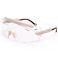 UKNOW Safety Goggles Over Glasses Anti Fog Safety Glasses with Clear Wraparound Lens ANSI Z871 Protective Eyewear