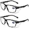 ProtectX Safety Reading Glasses 10 Diopter Safety Glasses with Readers 10 Reader Safety Glasses ANSI Z871 Rated with UV Protection 2 Pack