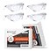 Aqulius Safety Glasses Over Eyeglasses AntiFog ScratchResistant Safety Goggles Side Shields Protective Glasses Fit Over Eyeglasses Industrial Work Goggles Top Coverage Pack of 48 Unisex