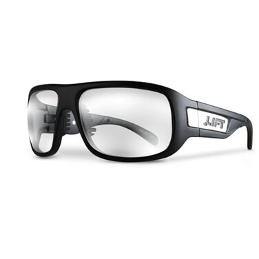 LIFT Safety Bold Safety Glasses Polycarbonate Lenses Lightweight TR90 Frame BlackClear