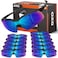 OXG 12 Pack Safety Glasses ANSI Z871 Impact Resistant AntiScratch Safety Goggles for Men Women Youth Mirrored