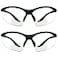 proSPORT Bifocal Safety Glasses Reader Z87 250 2 Pairs WrapAround Work Motorcycle Shooting Nigt Indoor Outdoor