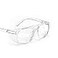 Stoggles Aviator Z871 Polycarbonate Safety Glasses Scratch ShatterProof BlueLight UV Blocking Lens Top Side Shields AntiFog Dip Coated Durable Protective Stylish Eyewear