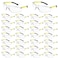 Salfboy Clear Safety Glasses for Men and Women Eye Protection Bulk Protective Eyewear ANSI Z871 ScratchResistant Lens