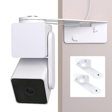 Zwolf Outside Corner Mount for Wyze Camera Pan V3 V4 Aluminum Alloy Material Coverage for Monitoring Both Sides of Your House Reducing Blind Spots