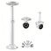 V-Fiabilidad VFiabilidadIShaped Telescopic Security Camera Mount Bracket Adjustable 118236 Inches Universal CeilingWall Mount for Dome CCTVIP Cameras Weatherproof Aluminum