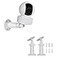 UYODM 2Pack Wall Mount Bracket Compatible with Kasa Indoor PanTilt Smart Security CameraTPLink Tapo C200 360 Degree Adjustable Security Mount Holder Camera Not Included