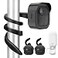 Gresur 2Pack Flexible Twist Mount for Blink Outdoor 4 3rd GenOutdoor 2K Camera with Weatherproof Protective Housing and Blink Sync Module Outlet Wall Mount Black 2Pack
