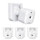 Hibezos Blink Mini 2 Camera Mount No Drilling Wall Mount Compatible with Blink Mini 2KOutdoor 4 Cameras Adhesive Holder for Indoor Outdoor Camera White 3 Pack