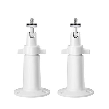 OLAIKE HeavyDuty Wall Mount for Arlo Cameras 360 Swivel 90 Tilt for Full Coverage Easy Install Outdoor Security Mount 2Pack White