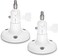 Koroao Latest Version Adjustable IndoorOutdoor Wall Mount for Arlo EssentialXL Gen 2Pro234Arlo Pro 5sUltraeufyCam 2C2C Pro 22 Pro 3CS300 3S330Wyze Cam PanV3 Camera 2Pack White