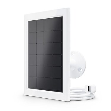 Arlo Essential Solar Panel Charger 2nd Generation Arlo Accessory Works with Essential Outdoor Camera and Essential Outdoor XL Camera 2nd Generation White VMA6600