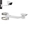compcctv Universal HeavyDuty Outdoor CCTV Security Camera Pole Mount Bracket Adjustable Universal Security Camera CCTV Security Camera Mount Bracket 1 Pack30mm200mm