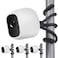 Uogw 3 Pack Flexible Tripod Compatible with Arlo Pro 4Pro 2ProArlo UltraArlo BabyArlo Pro 3Arlo GoArlo Pro 5S 2KGo 2Wall Mount BracketAttach Your Arlo Home Security Camera EverywhereBlack