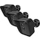 Frienda Black 360 Degree Adjustable Wall Mount Bracket and Silicone Protective Skin for Blink Xt Indoor Outdoor Security Camera3Black
