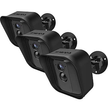 Frienda Black 360 Degree Adjustable Wall Mount Bracket and Silicone Protective Skin for Blink Xt Indoor Outdoor Security Camera3Black