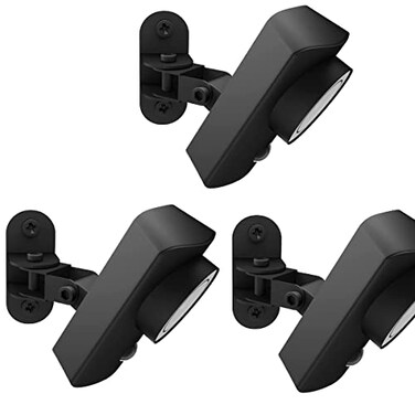 Teccle Upgrade Metal Wall Mount Compatible with Simplisafe Indoor Camera Easy to Mount on Wall or Ceiling 3 Pack