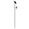 Koroao 3149 or 4724 inch Ground Stake Mount Stand with Solar Panel Mount for Ring Blink Arlo Eufy Wyze Google Nest Simplisafe Cameras and Solar Panels Ground Stake BracketBlack