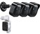 Mamerry AllNew Blink Outdoor 4 Camera Wall Mount Weatherproof Protective Housing and 360 Adjustable Mount with Blink Sync Module 2 Mount for 4th 3rd Gen Blink Camera Not Included 3 Pack Black