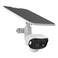 VOMENC 2in1 Gutter Bracket Mount for Reolink Argus 4 Pro Security Camera and Solar Panel White