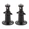 Wasserstein Adjustable Metal Wall Mount for Arlo Essential 1st2nd3rd GenGo 2Arlo Pro34Pro 5S 2KPro 6th GenUltraUltra 2Ultra 3rd Gen Ring Stick Up Cam BatteryPlugIn 2Pack Black