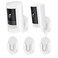 ALERTCAM No Drill Wall Mount Compatible with Stick Up Cam and RingIndoor Cam Indoor Cam Plus Strong Adhesive and No Screws Indoor Camera Mount3PackWhite