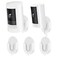 ALERTCAM No Drill Wall Mount Compatible with Stick Up Cam and RingIndoor Cam Indoor Cam Plus Strong Adhesive and No Screws Indoor Camera Mount3PackWhite