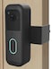 Fieybirt Blink Doorbell Mount AntiTheft Doorbell Mount for Blink Video Doorbell 2nd Gen 2025 newest model NoDrill Needed Blink Doorbell Mount with Protective Cover No Block Sensor Night Vision Black