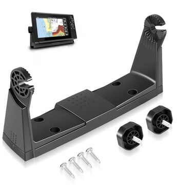 Deargooday 00013702001 Gimbal Mounting Bracket with Knobs for GO9 NSS7 EVO3 Cruise 9 Vulcan9 Zeus 7 Black