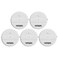 Noopel Glass Break Sensor 5 Pack 125dB Loud Vibration Window Alarms for Home Security AntiTheft Protection with Adjustable Sensitivity Settings Low Battery Indicator