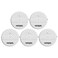 Noopel Glass Break Sensor 5 Pack 125dB Loud Vibration Window Alarms for Home Security AntiTheft Protection with Adjustable Sensitivity Settings Low Battery Indicator