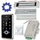 HENA Fingerprint Access Control System Kit Fully RFID Keypad with Upgraded 180KG Magnetic Lock and Professional Power Supply for Door Security Outdoor Multicolor HERNAS180KGL F20