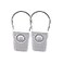 HITBEAT 115dB Door KnobHandle Vibration Alarm for Home Hotel Apartment Door Looker Alarm 2 Packs