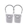 HITBEAT 115dB Door KnobHandle Vibration Alarm for Home Hotel Apartment Door Looker Alarm 2 Packs
