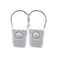 HITBEAT 115dB Door KnobHandle Vibration Alarm for Home Hotel Apartment Door Looker Alarm 2 Packs