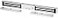 Seco-Larm SecoLarm E941DA600Q Electromagnetic DoubleDoor Maglock 600lb 272kg Holding Force 12 or 24 VDC Selectable No Residual Magnetism Adjustable Mounting Bracket Detachable Face Plate