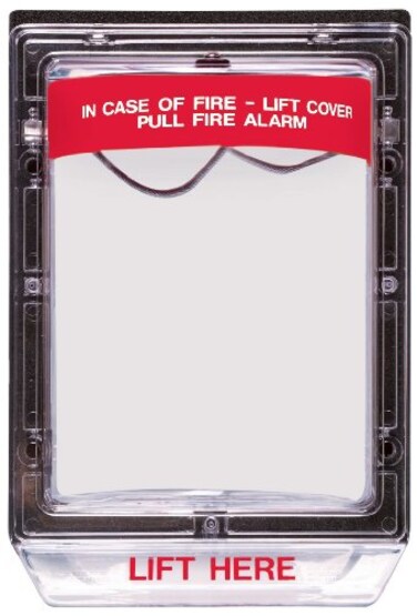 STI Safety Technology International Inc 1250 Weather Stopper without Horn Flush Mount Protective Polycarbonate Cover