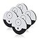 CATSONIC Premium Window Alarm Device Set Extra Loud 130dB Alarm Vibration Sensors Universal Compatibility Easy Installation Great for Home Office RV Security 6 Set Black