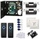 MENGQI-CONTROL MENGQICONTROL 2 Door Access Control Board System 110240V Power Supply Box North American ANSI Electric Strike Lock RFID Reader Enroll USB Reader RFID Card Key FobsPhone APP Remotely Ope