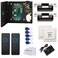 MENGQI-CONTROL MENGQICONTROL 2 Door Access Control Board System 110240V Power Supply Box North American ANSI Electric Strike Lock RFID Reader Enroll USB Reader RFID Card Key FobsPhone APP Remotely Ope