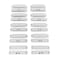 GAGALOR 10 Sets Pack of Wired Surface Mounted Alarm Magnetic Contacts Door Window Reed Switch Sensor with Double Side Tape