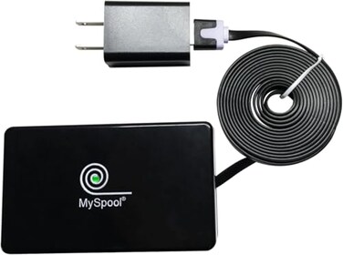 MySpool Power Failure Detector with Text Message and Email Alerts Sends SMS Power Outage Alarms and Restoration Alerts to Two Phones