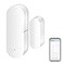 SENCKIT WiFi Door Sensor Smart Door OpenClosed Detectors Wireless Window Sensor with App Notification Alert Contact Sensor for Home Security Compatible with Alexa Google Assistant 1pack