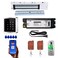 YUANWIN Access Control System Kit with IP68 Waterproof Metal Touch Keypad 600LB Magnetic Lock Zinc Alloy Exit Button 2 Remote Controls and Tuya App Remote Access
