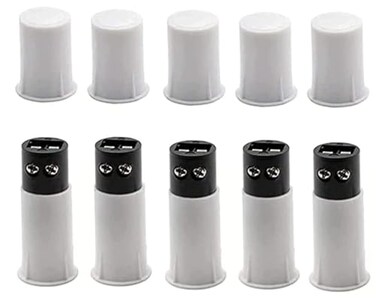 GDQLCNXB 5 Sets MC33C Normally Closed Recessed Window Door Contact Sensor Alarm Magnetic Reed Switch