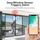 Gaoducash WiFi DoorWindow Sensor Smart Contact Sensor with App Alerts DoorWindow Open Detector Compatible with AlexaGoogle Assistant Entry Detector for Home Security Automation 3Pack
