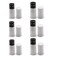 QLXHBOT MC33C Normally Closed Recessed Window Door Contact Sensor Alarm Magnetic Reed Switch 6 Sets